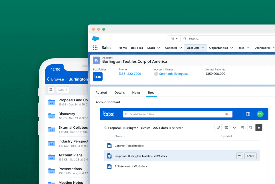 Box for Salesforce