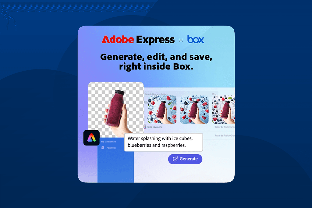 Unlock Your Creativity: Generate Images with AI Directly in Box using Adobe Express!