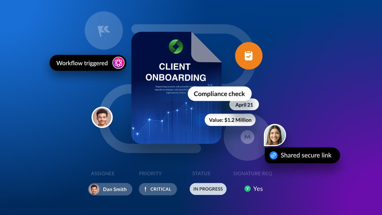 Transforming client onboarding with seamless Intelligent Content Management