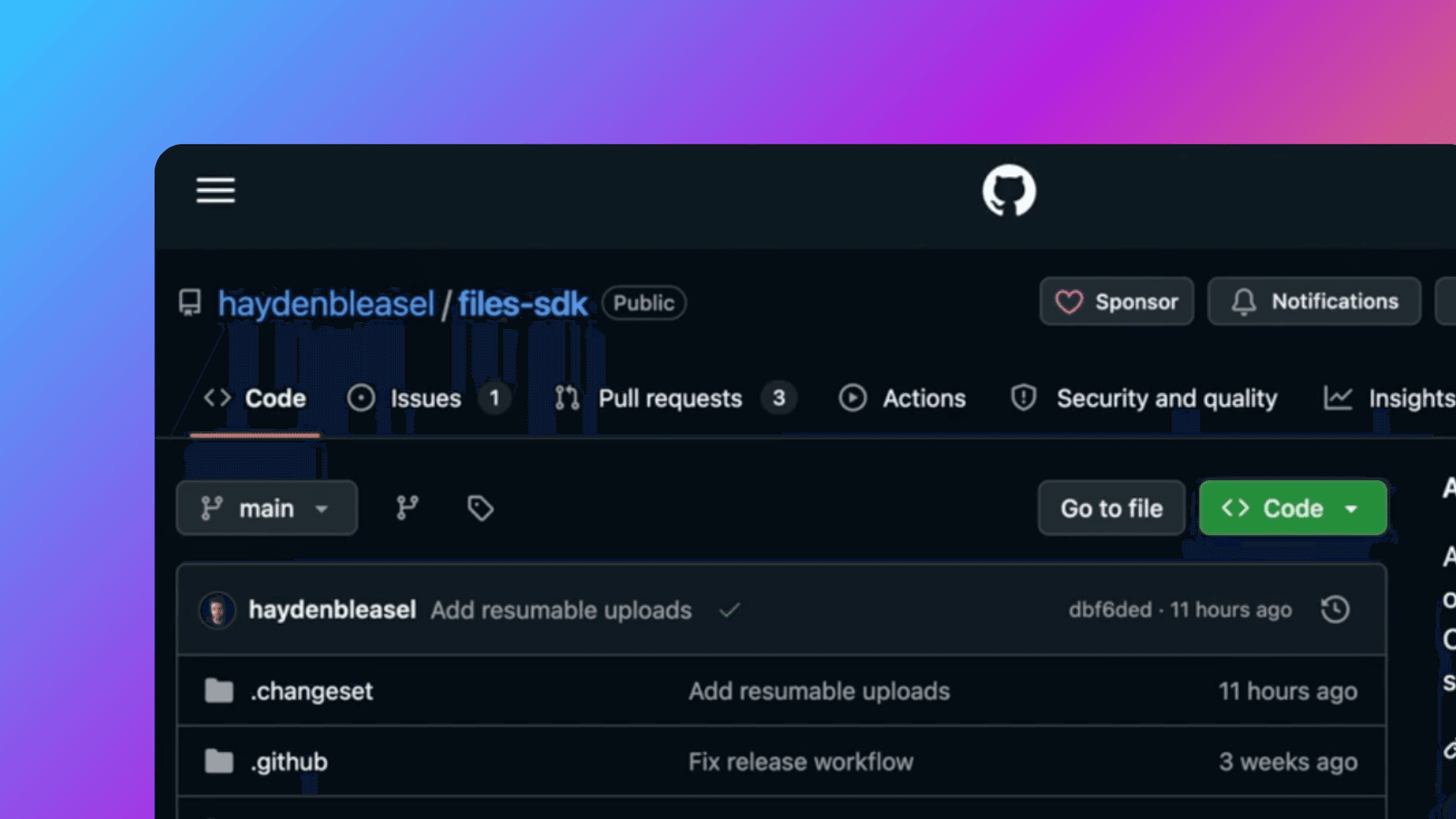 Files SDK