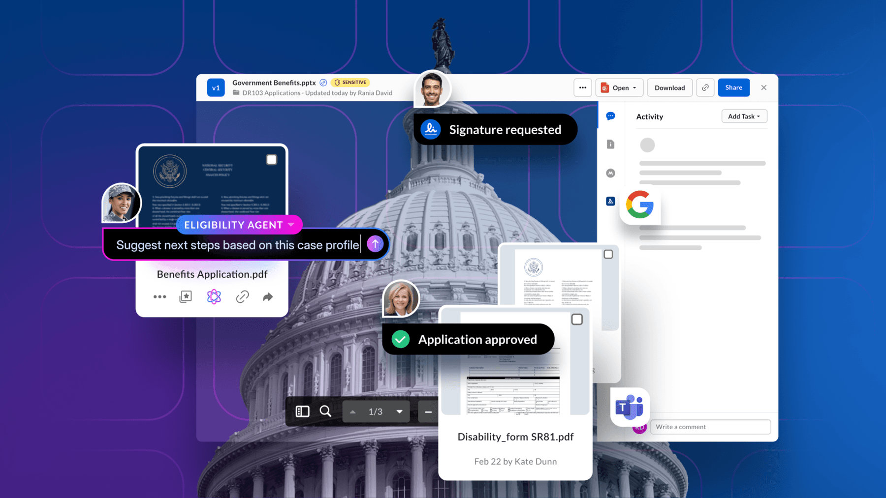 Box for Federal Government