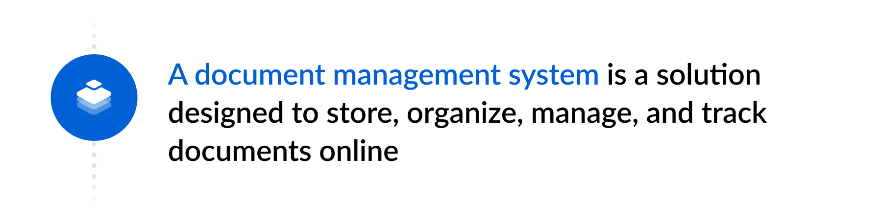 Document management system definition
