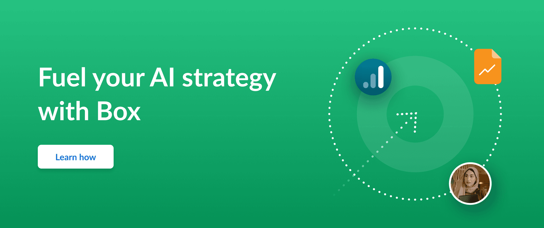 Banner inviting readers to fuel their enterprise AI strategy with Box 