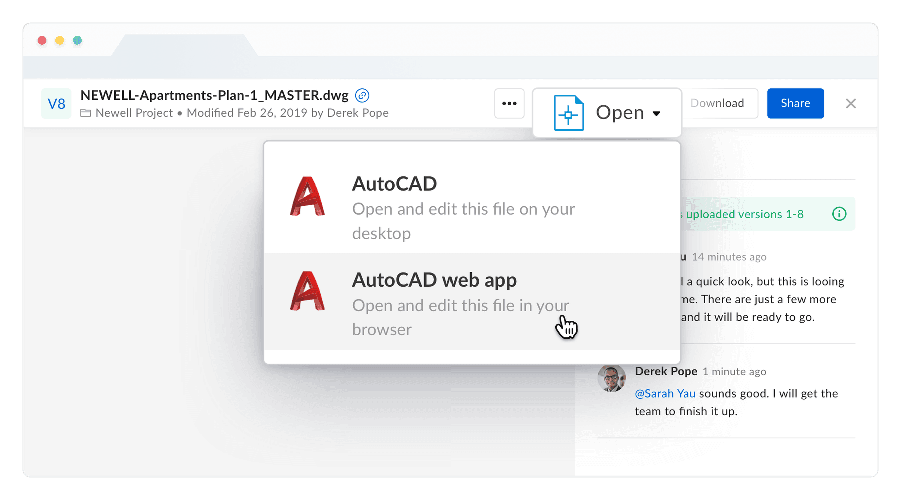 Boost design efficiency with the new Box for AutoCAD integration