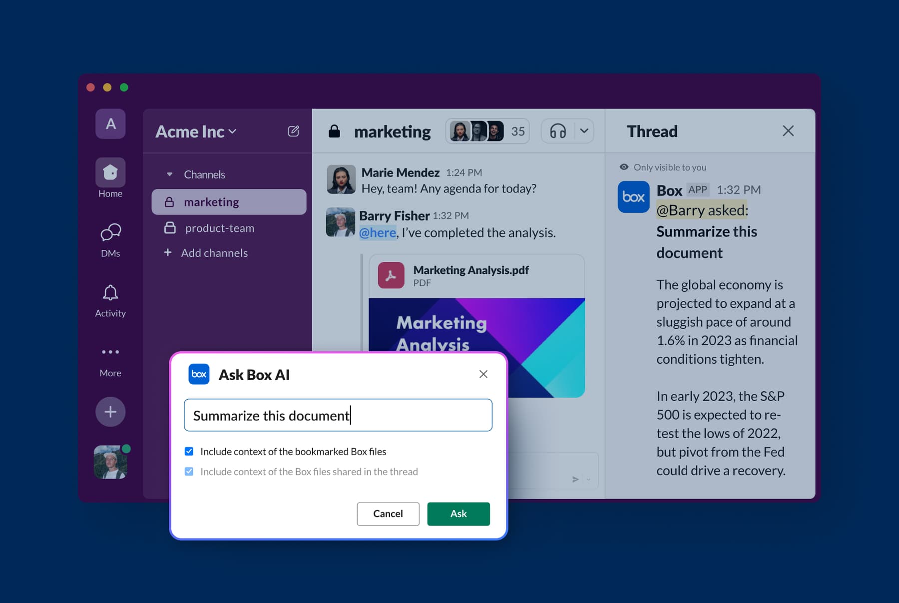 Box for Slack