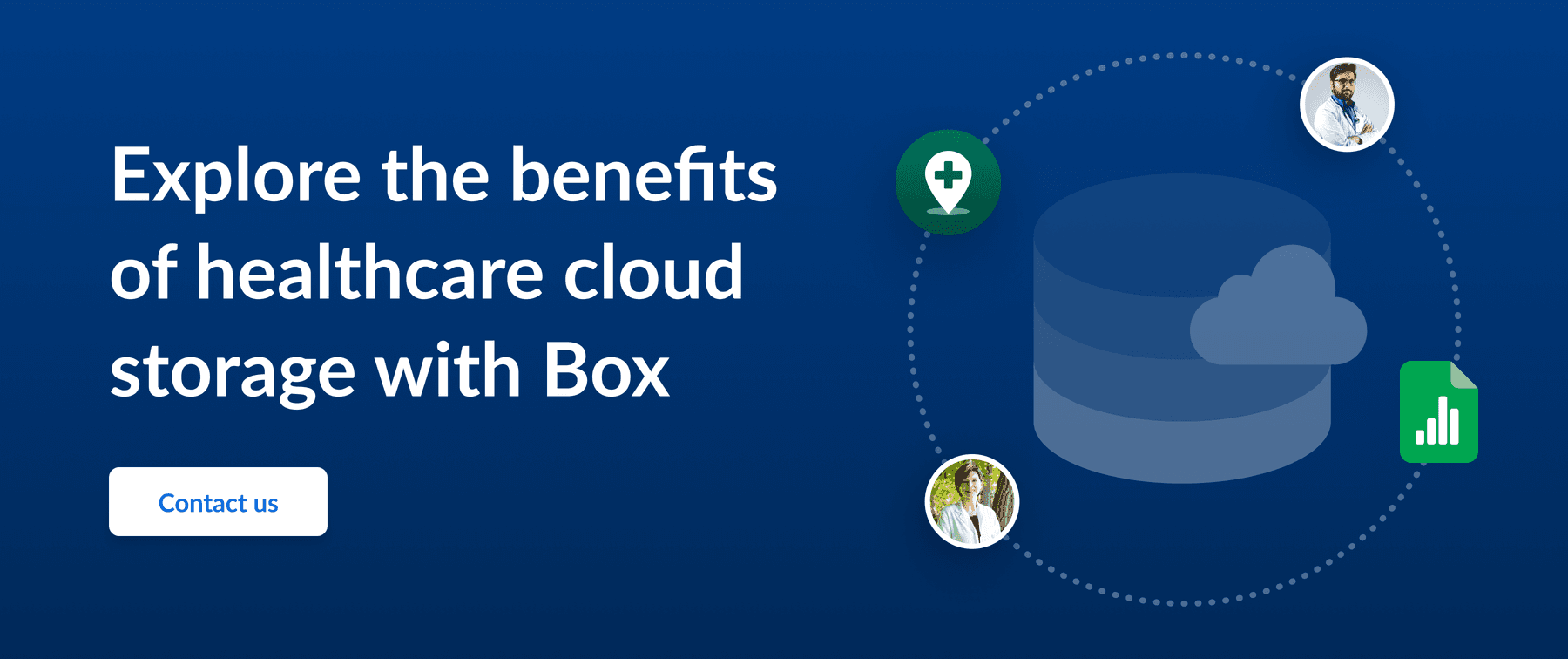 Call to action to explore the benefits of healthcare cloud storage