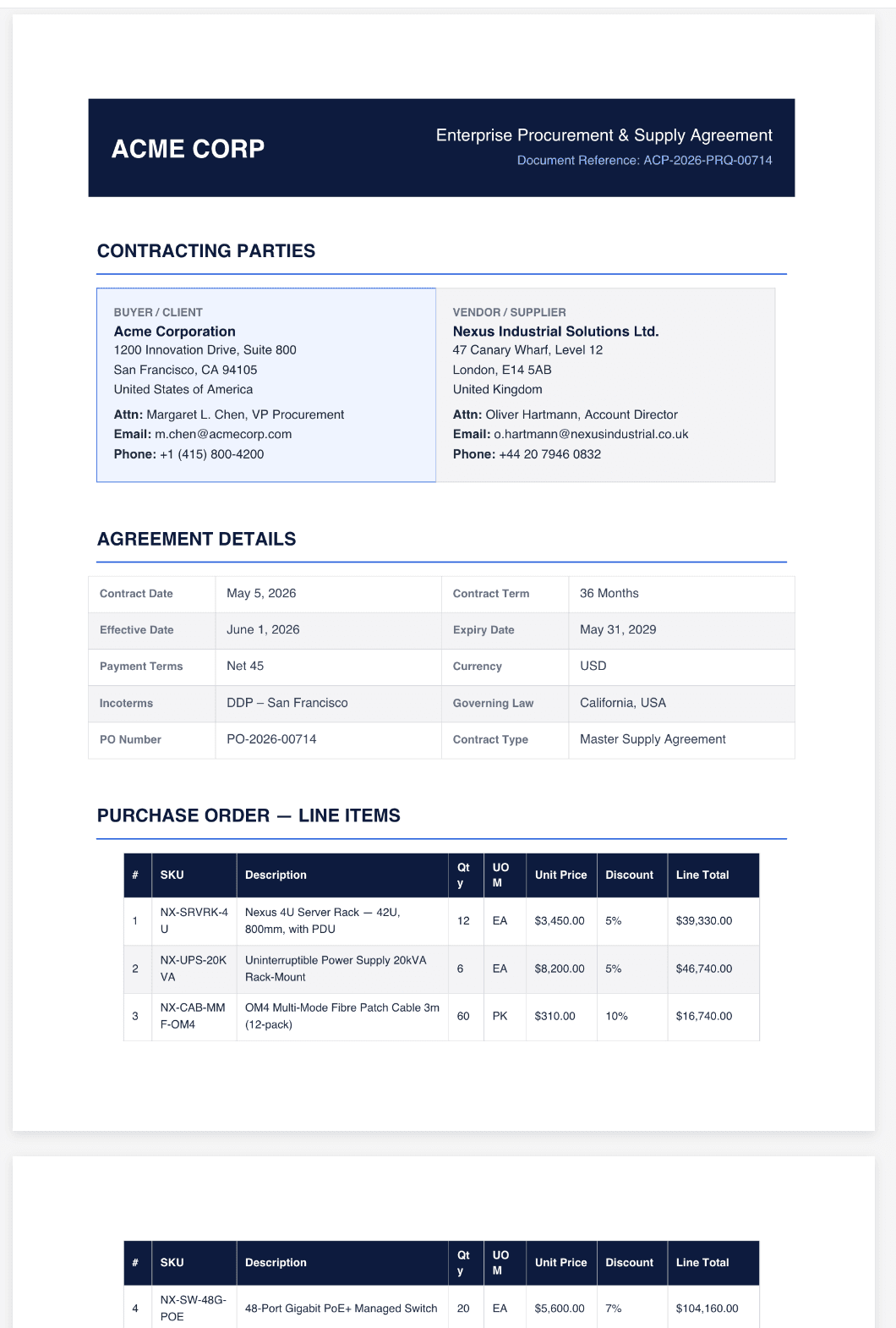 Contract