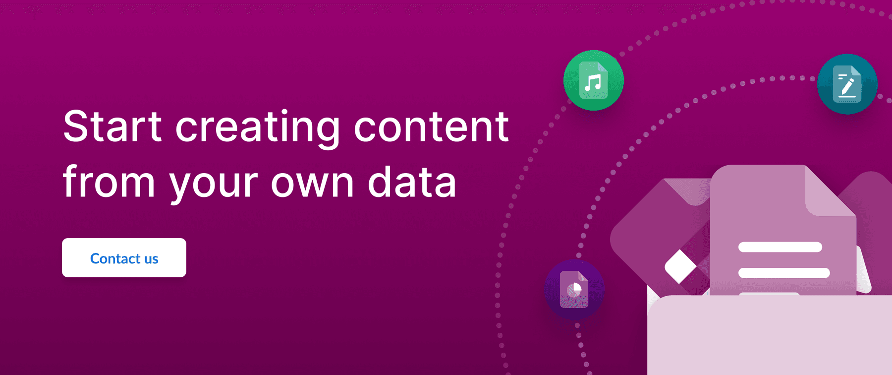 Call-to-action banner promoting Box for AI content creation.