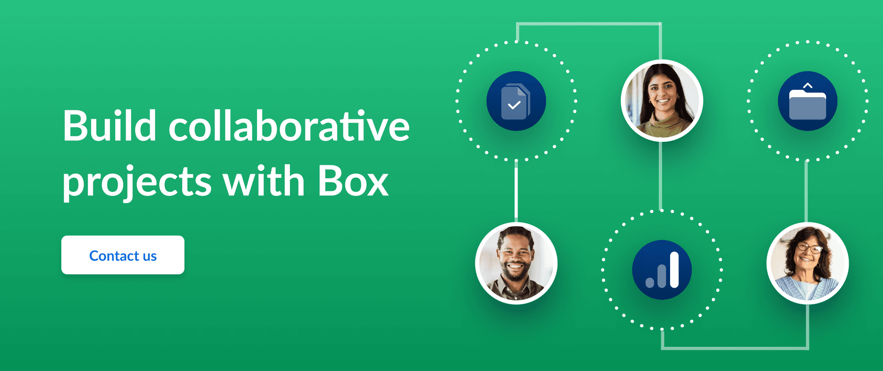 Call to action to build collaborative projects with Box