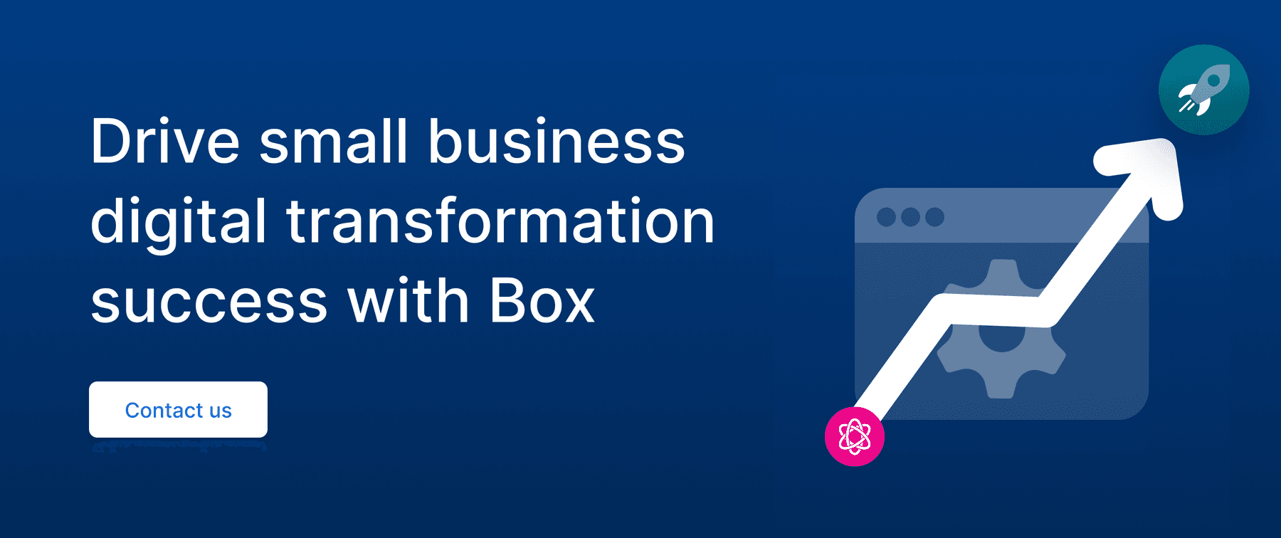 Call to action to drive small business digital transformation success with Box.