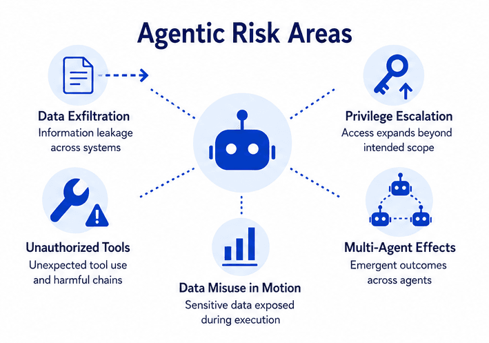 Agentic risk areas