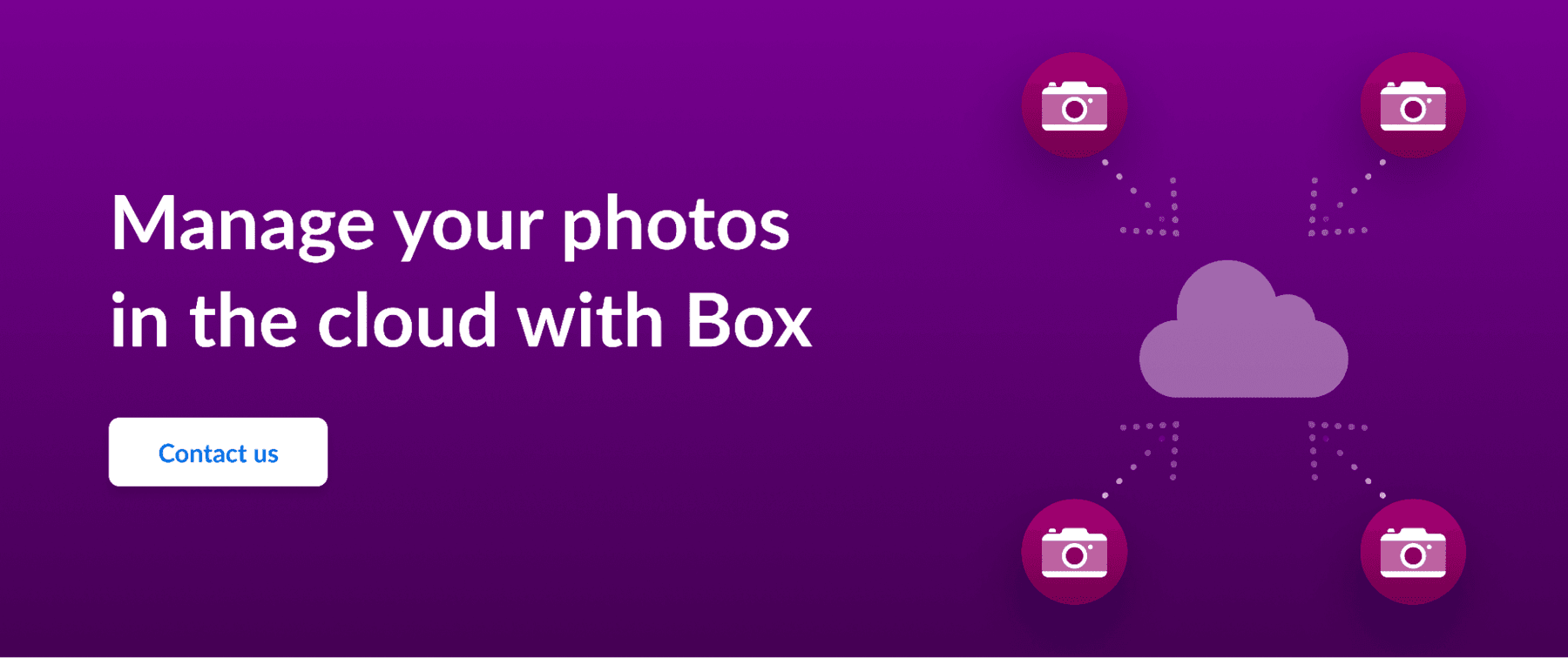 anner encouraging to manage photos in the cloud with Box